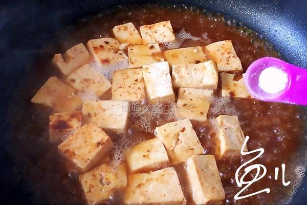 家常烧豆腐的做法图解13