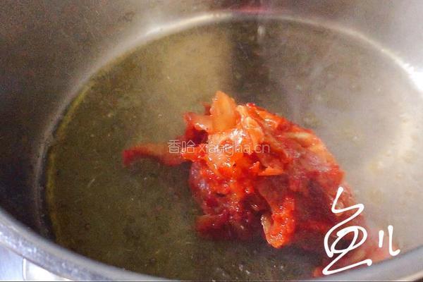辣白菜豆腐汤的做法图解6
