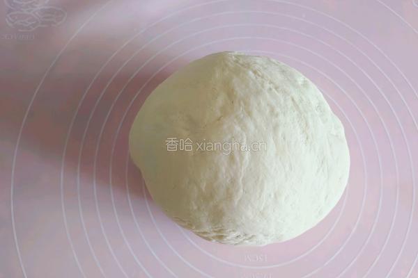 蘑菇豆沙包的做法图解1