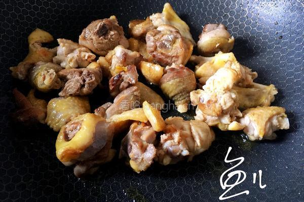 土豆炖鸡腿的做法图解7