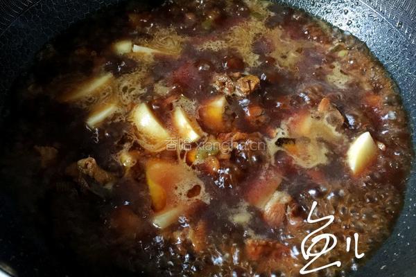土豆炖鸡腿的做法图解14