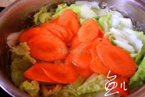 素炒白菜的做法图解6
