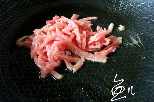 芹菜木耳炒肉丝的做法图解7