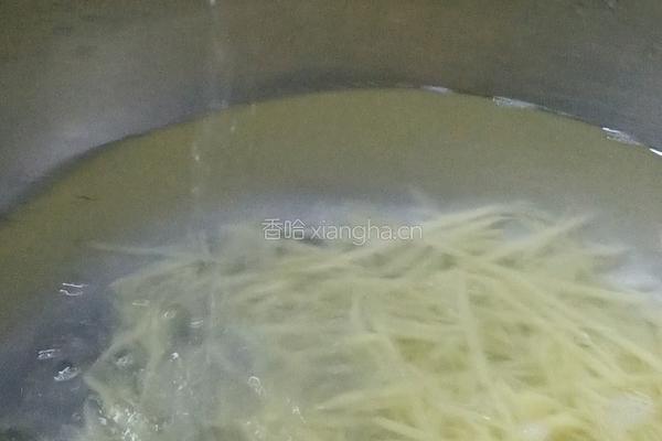 醋溜土豆丝的做法图解6