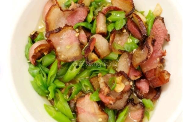 尖椒炒太白酱肉的做法图解4