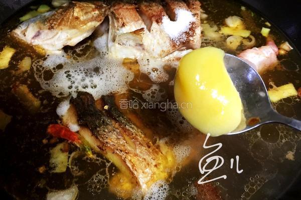 鲤鱼炖粉条的做法图解13