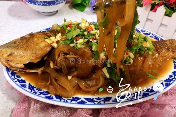 鲤鱼炖粉条的做法图解20