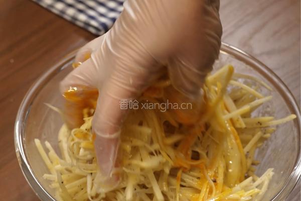 黑松露土豆蛋饼的做法图解3