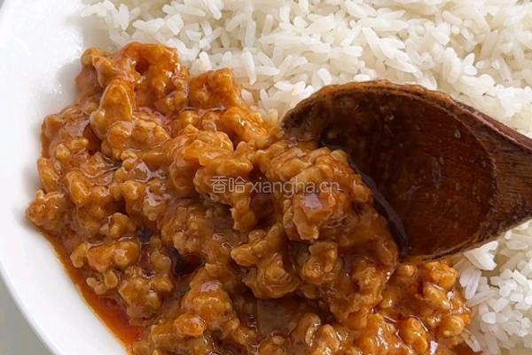 牛奶咖喱肉酱饭的做法图解8