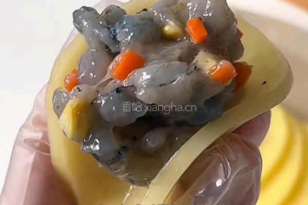 黑松露土豆虾滑卷的做法图解6