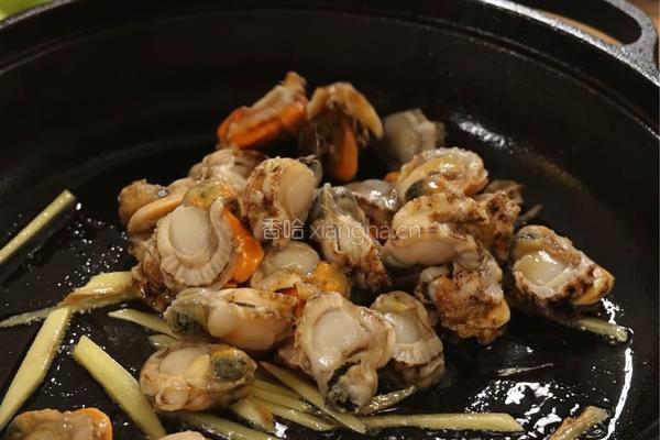 扇贝烧丝瓜馄饨的做法图解2