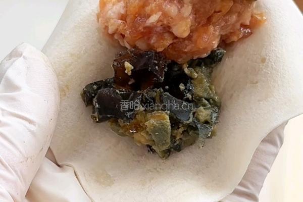 皮蛋馄饨的做法图解3