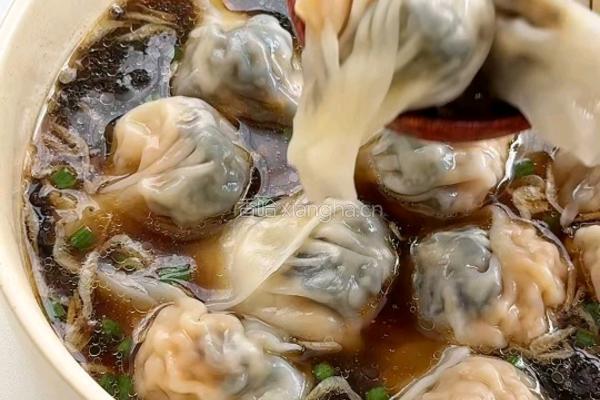 皮蛋馄饨的做法图解8