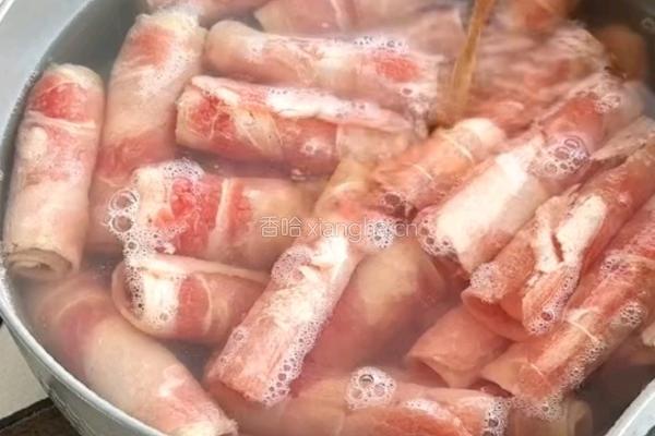 日式照烧肥牛卷的做法图解2