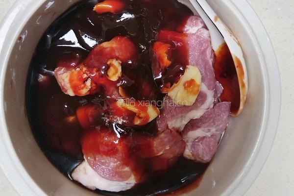 蜜汁叉烧烤肉的做法图解3