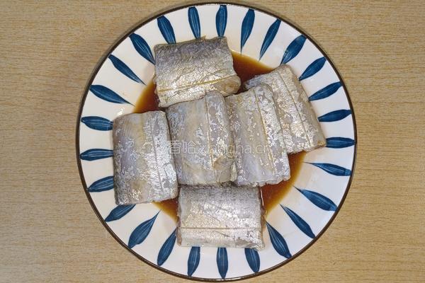 不放一滴油の煎烤油带鱼的做法图解3
