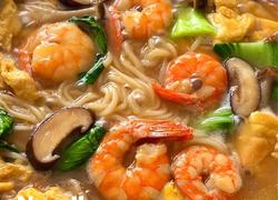菌菇海鲜面