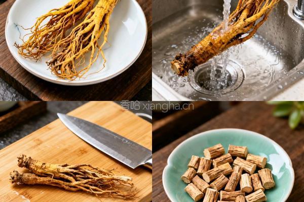 当归黑豆的做法图解2