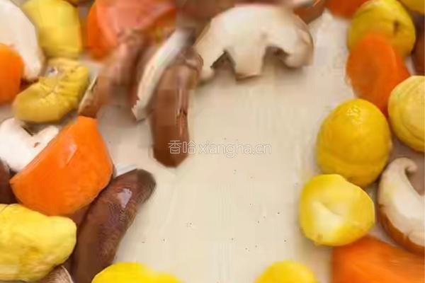 板栗排骨焖饭的做法图解3