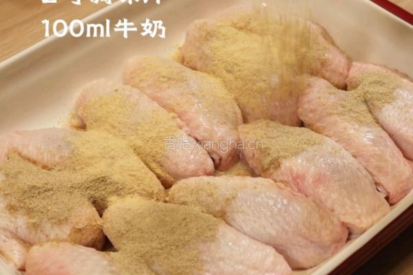蜂蜜柠檬脆皮鸡翅的做法图解1