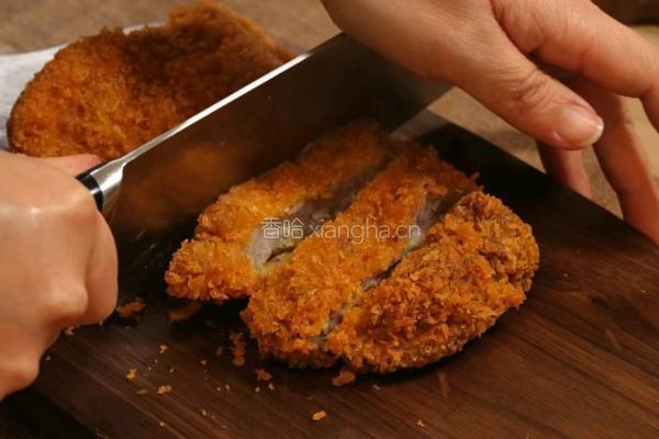 滑蛋猪排饭的做法图解4