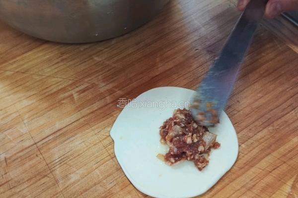 猪肉盒子的做法图解3