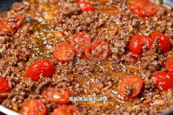 番茄牛肉恰巴塔的做法图解6