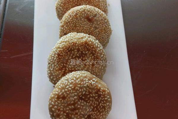 麻酱烧饼的做法图解7