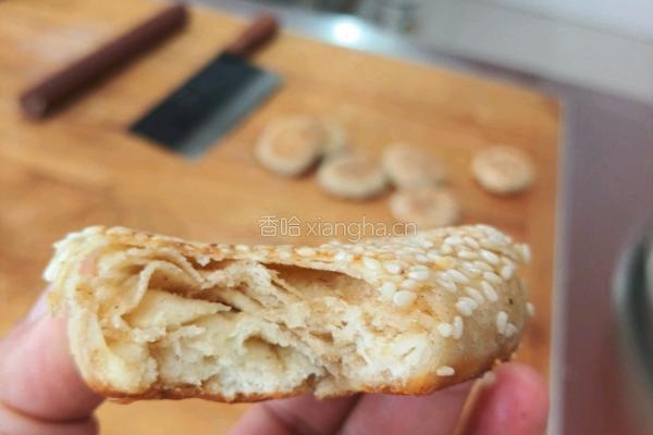 麻酱烧饼的做法图解8