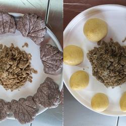 鸡蛋炒虾酱(窝头）(荷叶饼）的做法[图]