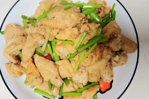 炒豆泡的做法图解7