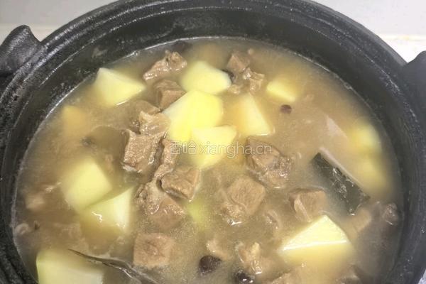 土豆牛腩的做法图解8