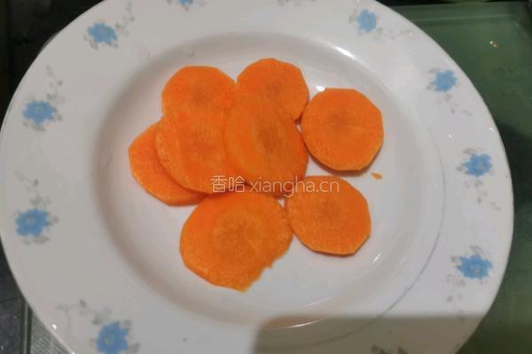 大虾胡萝卜米糊的做法图解2