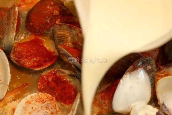 蒜香奶油焗海鲜的做法图解5
