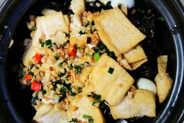 白菜豆腐煲的做法图解14