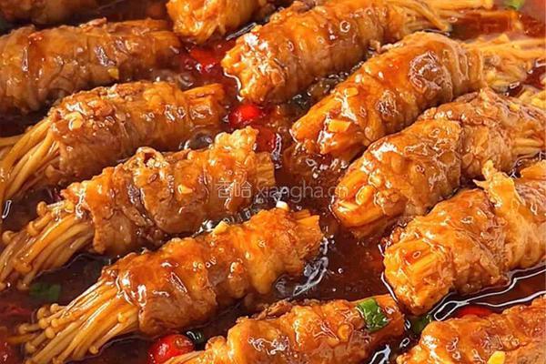 金针菇肥牛卷