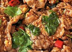 香菜拌牛肉