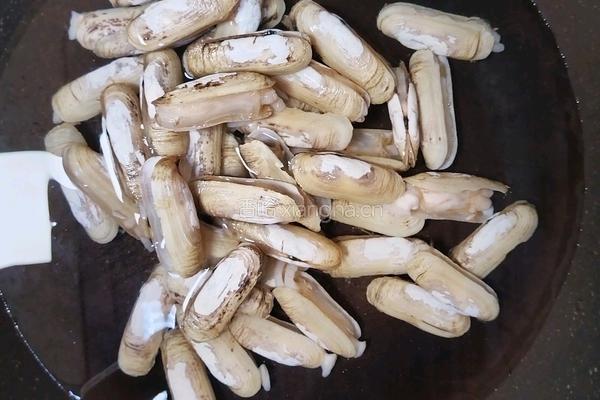 蒜蓉粉丝蛏的做法图解1