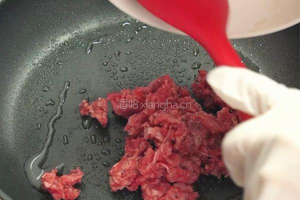 牛肉芝士法棍的做法图解3