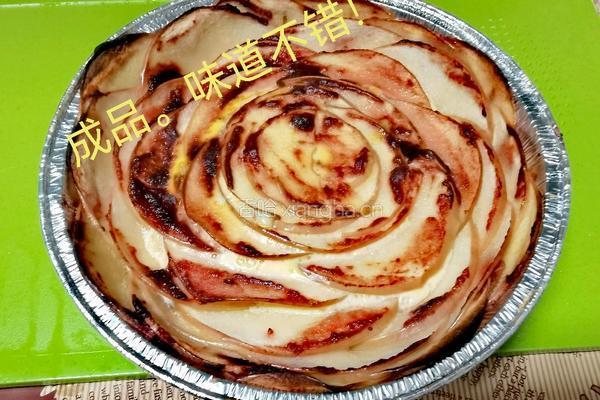苹果玫瑰蛋挞