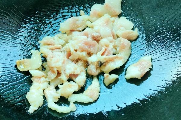 香干炒肉的做法图解2