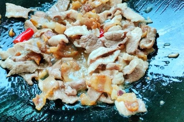 香干炒肉的做法图解5
