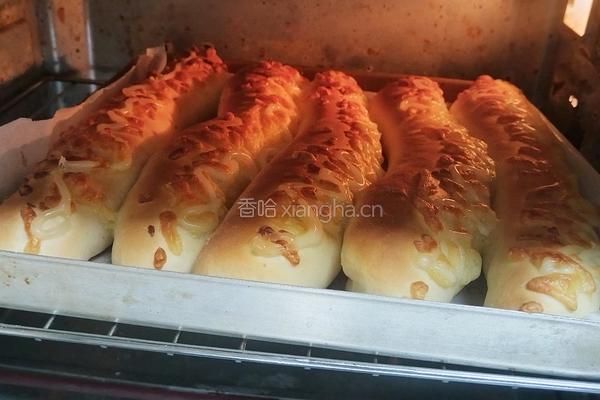 黄金芝士面包条(28方盘的量)的做法图解23