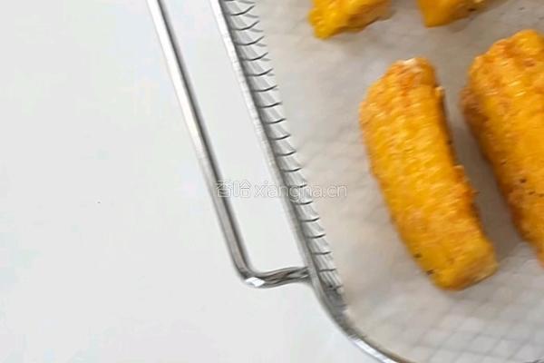 黑松露咸蛋黄烤玉米的做法图解7