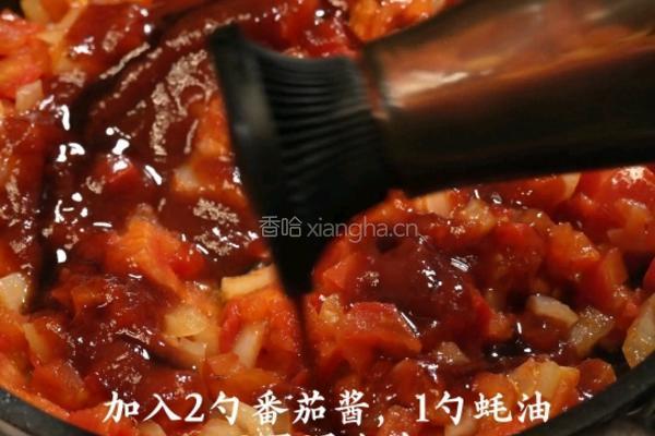 番茄芝士肥牛烩饭的做法图解2