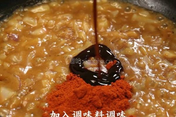 辣咖喱牛肉乌冬面的做法图解5