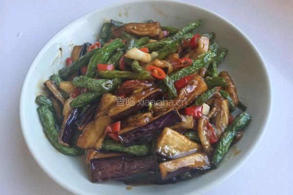 豆角茄子的做法图解13