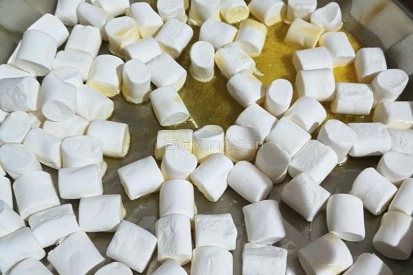 雪花酥(紫薯味 原味椰蓉）的做法图解3