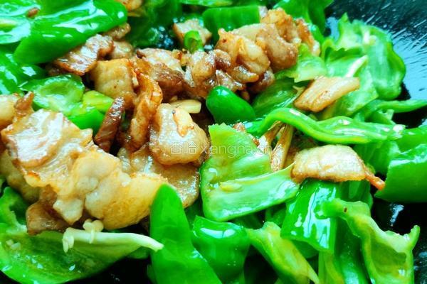青椒回锅肉的做法图解8