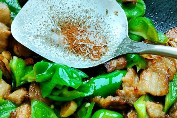 青椒回锅肉的做法图解9